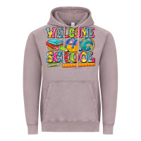 Vintage Zinc welcome school Vintage Hoodie - NancyCooperArtShop