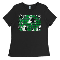 Black Christmas Joy With Chick Ladies Tee - RanaPortraitStore