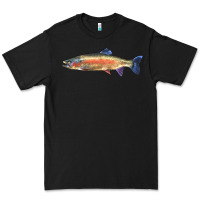 Black Rainbow Trout Premium Tee - LillyAllenDesigns