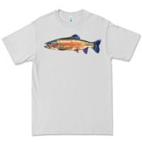 Dove Grey Rainbow Trout Premium Tee - LillyAllenDesigns