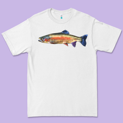 Rainbow Trout Premium Tee Designed By Lillyallendesigns