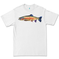 White Rainbow Trout Premium Tee - LillyAllenDesigns