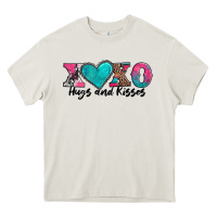 Cream xoxo hugs and kisses valentines day Heavy Core Tee - AdoDesignShop