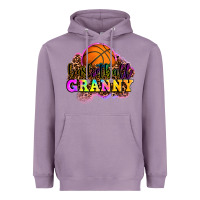 Lavender basketball granny Heavyweight Hoodie - OliviaCreatesArt