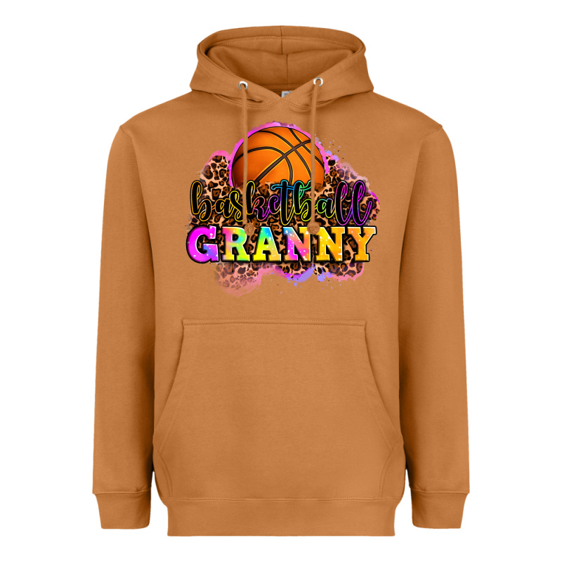 Basketball Granny Heavyweight Hoodie by OliviaCreatesArt | Teevron