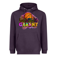 Plum basketball granny Heavyweight Hoodie - OliviaCreatesArt