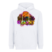 White basketball granny Heavyweight Hoodie - OliviaCreatesArt