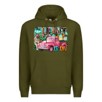 Army Green The hunt is on Easter Day Premium Hoodie - CowGirlArtShop