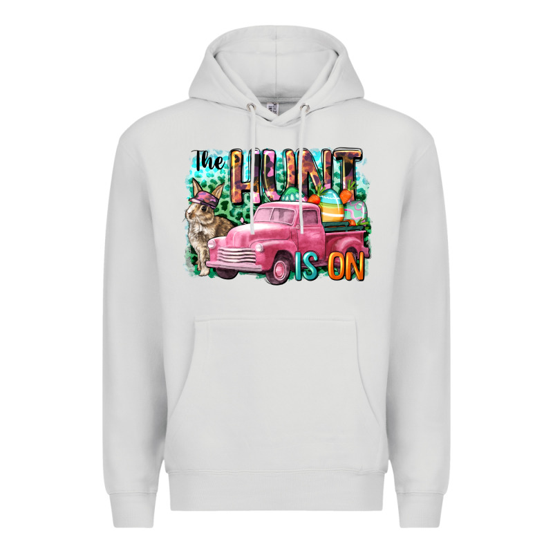The Hunt Is On Easter Day Premium Hoodie by CowGirlArtShop | Teevron