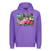 Purple The hunt is on Easter Day Premium Hoodie - CowGirlArtShop