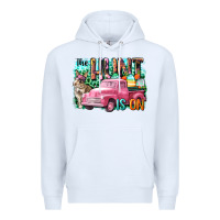 White The hunt is on Easter Day Premium Hoodie - CowGirlArtShop