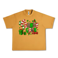 Peanut Butter Candy Cane Crew Urban Heavy Tee - MaliasSmallBusiness