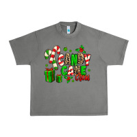Tornado Candy Cane Crew Urban Heavy Tee - MaliasSmallBusiness
