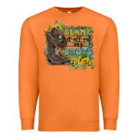 Carrot Blame It All On My Boots Premium Sweatshirt - FaDigitalArtStudio