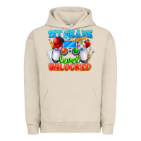Pigment French Oak 1st Grade Level Unlocked Urban Hoodie - CowhideDigitalArt
