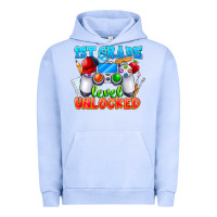 Pigment Grape Ice 1st Grade Level Unlocked Urban Hoodie - CowhideDigitalArt