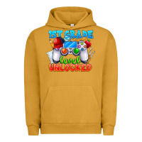 Pigment Peanut Butter 1st Grade Level Unlocked Urban Hoodie - CowhideDigitalArt