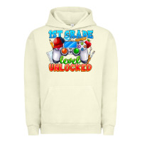 Pigment Pistachio 1st Grade Level Unlocked Urban Hoodie - CowhideDigitalArt