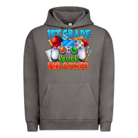Pigment Tornado 1st Grade Level Unlocked Urban Hoodie - CowhideDigitalArt