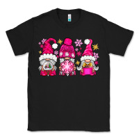 Black Pink Christmas winter gnomes Classic Tee - NancyCooperArtShop