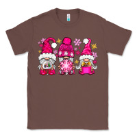 Chestnut Pink Christmas winter gnomes Classic Tee - NancyCooperArtShop