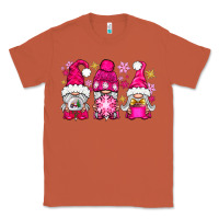 Copper Pink Christmas winter gnomes Classic Tee - NancyCooperArtShop
