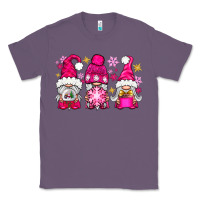 Lavender Pink Christmas winter gnomes Classic Tee - NancyCooperArtShop