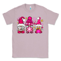 Lilac Pink Christmas winter gnomes Classic Tee - NancyCooperArtShop