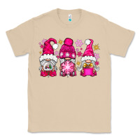 Mushroom Pink Christmas winter gnomes Classic Tee - NancyCooperArtShop