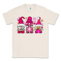 Natural Pink Christmas winter gnomes Classic Tee - NancyCooperArtShop