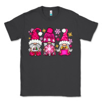 Smoke Pink Christmas winter gnomes Classic Tee - NancyCooperArtShop