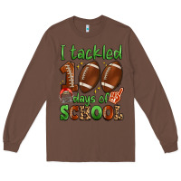 Chestnut i tackled 100 days of school Long Sleeve Tee - Artiststas