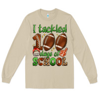 Mushroom i tackled 100 days of school Long Sleeve Tee - Artiststas