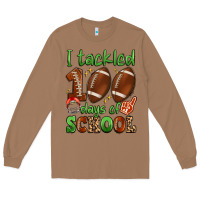 Toasted Coconut i tackled 100 days of school Long Sleeve Tee - Artiststas