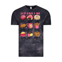 Cloud Black god says i am mexican pan dulce Vintage Tee - MaliasSmallBusiness