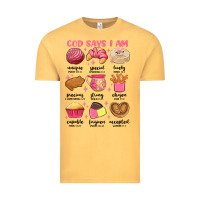 Vintage Mustard god says i am mexican pan dulce Vintage Tee - MaliasSmallBusiness