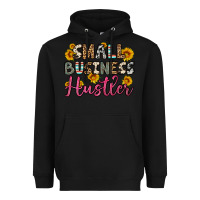 Black small business hustler Heavyweight Hoodie - OliviaCreatesArt