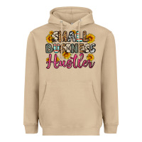 Mushroom small business hustler Heavyweight Hoodie - OliviaCreatesArt