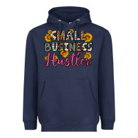 Navy small business hustler Heavyweight Hoodie - OliviaCreatesArt