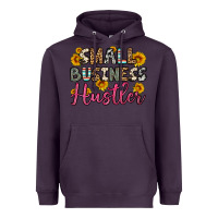 Plum small business hustler Heavyweight Hoodie - OliviaCreatesArt