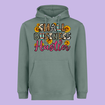 Small Business Hustler Heavyweight Hoodie Designed By Oliviacreatesart