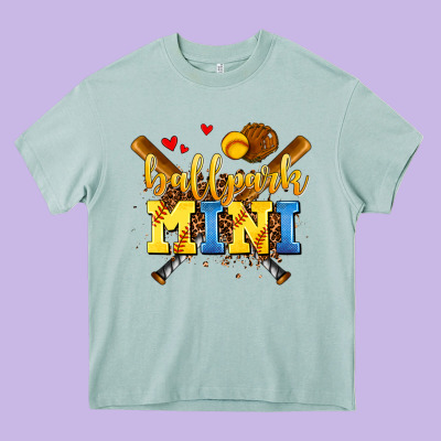 Ballpark Mini Heavy Core Tee Designed By Adodesignshop
