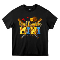 Black ballpark mini Heavy Core Tee - AdoDesignShop