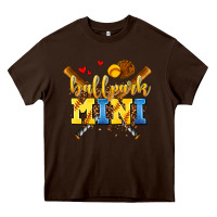 Chocolate Brown ballpark mini Heavy Core Tee - AdoDesignShop