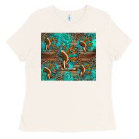 Bone indian headdress Ladies Tee - Artiststas