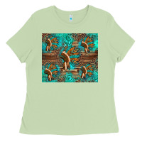 Matcha indian headdress Ladies Tee - Artiststas