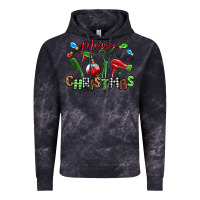 Cloud Black merry christmas hair dresser Vintage Hoodie - MaliasSmallBusiness
