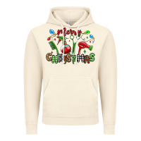 Vintage Artic merry christmas hair dresser Vintage Hoodie - MaliasSmallBusiness