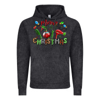 Vintage Black merry christmas hair dresser Vintage Hoodie - MaliasSmallBusiness