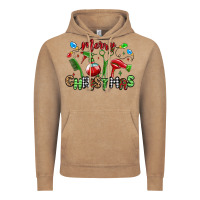 Vintage Coffee merry christmas hair dresser Vintage Hoodie - MaliasSmallBusiness